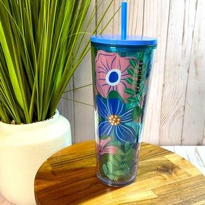 Starbucks Floral 24 oz. Tumbler